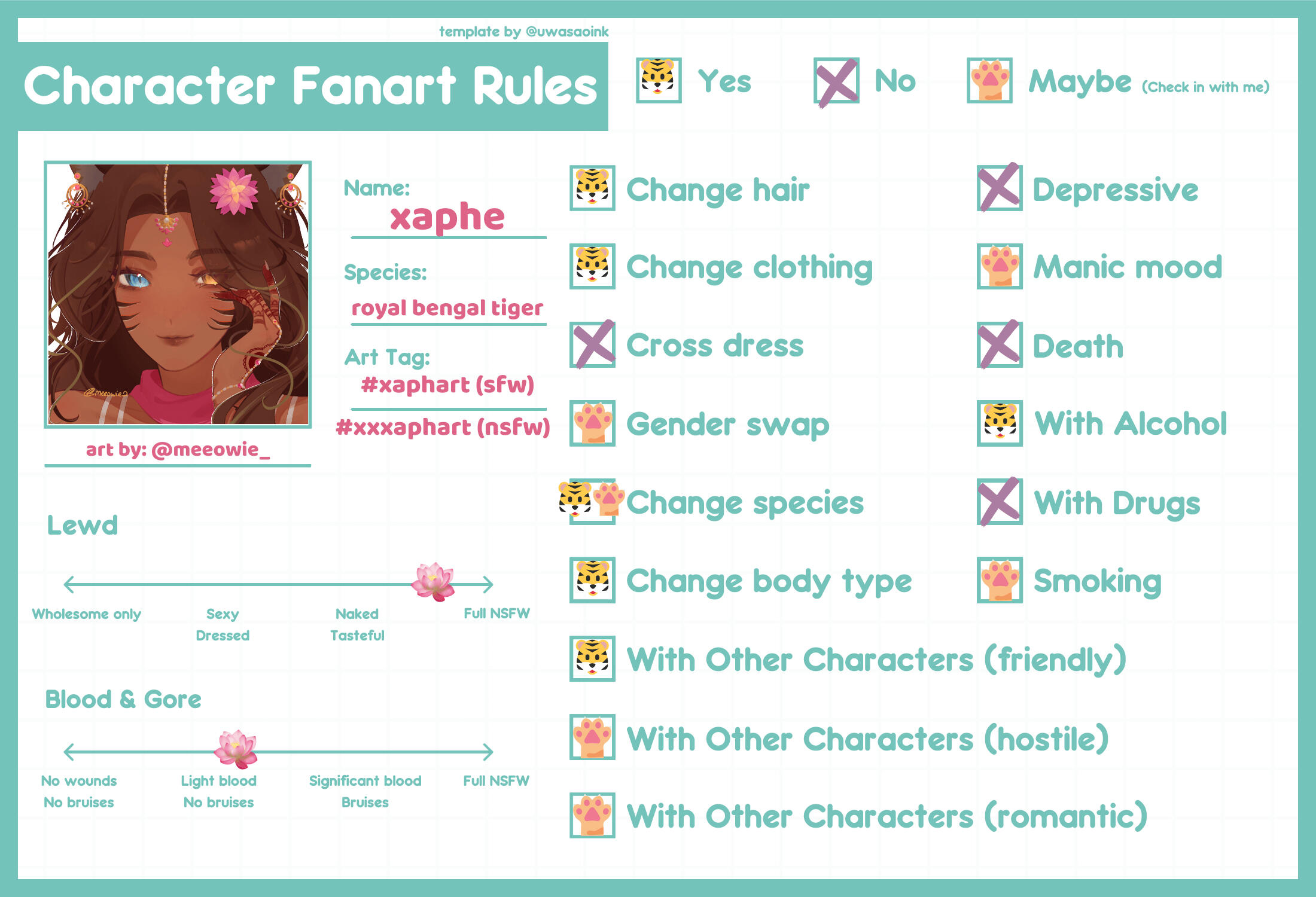 sketch ref sheet by @/goshi_twt